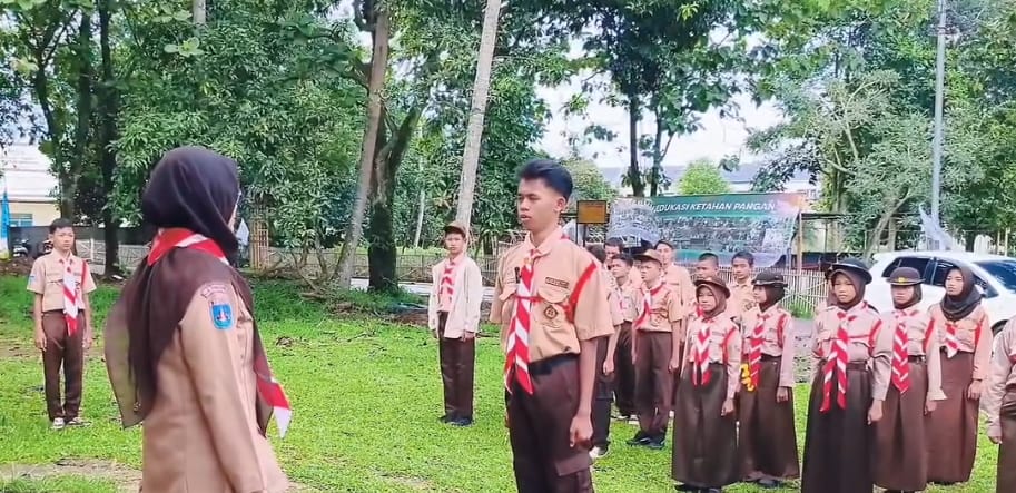 Pengurus OSIS SMPN 2 Sindang Jaya Digembleng Lewat LDKS 