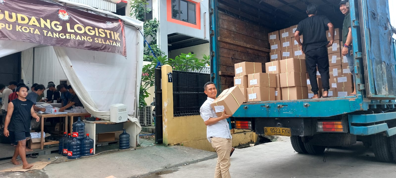 Panitia Pemungutan Kecamatan Pamulang Belum Punya Gudang Logistik Pemilu