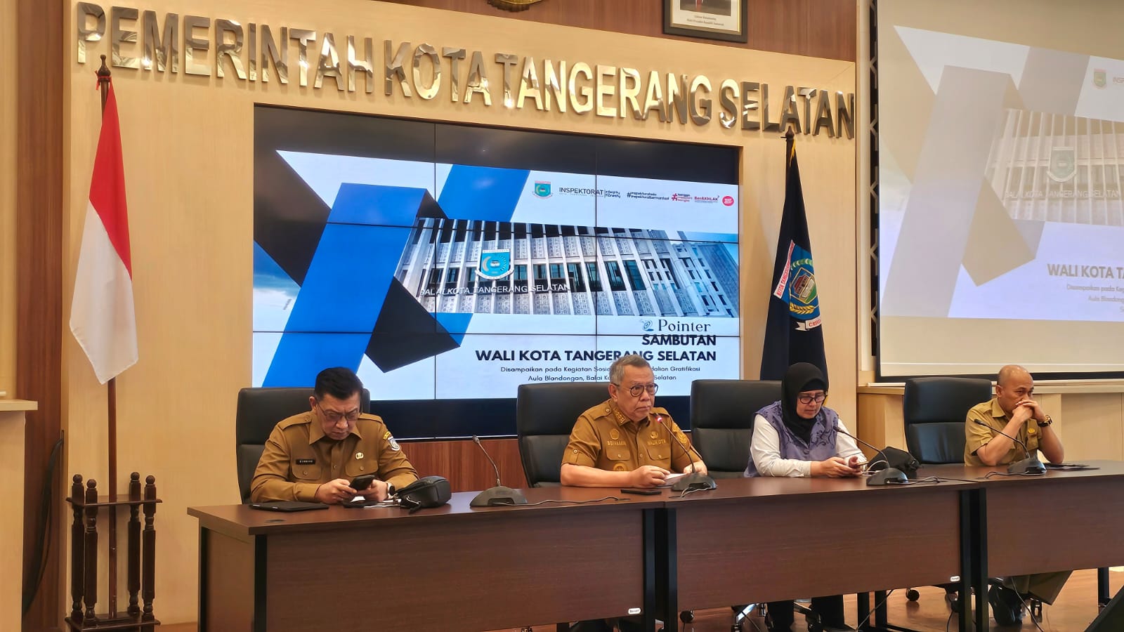 Pemkot Tangsel Terima Puluhan Gratifikasi