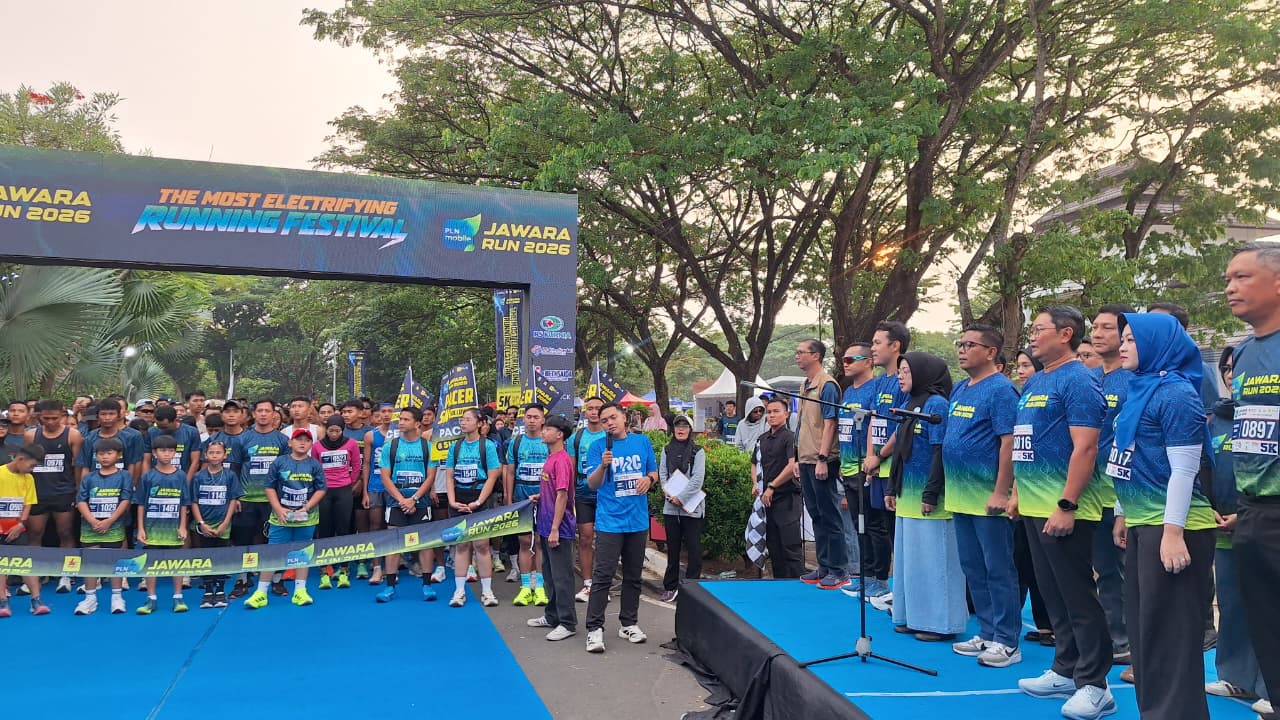 Jawara Run 2026 Diikuti 1.500 Peserta, Andra Soni Dorong Budaya Hidup Sehat
