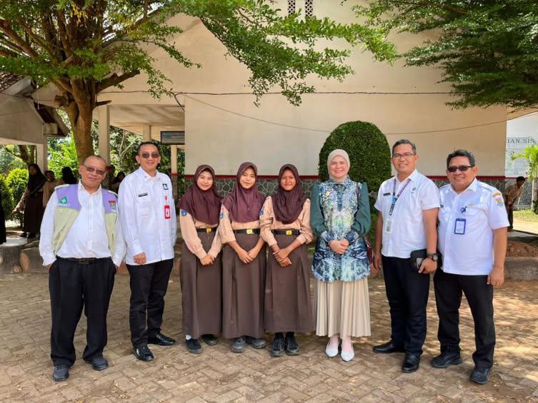 Kunjungi SMPN 1 Cisoka, Wakil Walikota Banjarmasin Tertarik Belajar Sanisek 