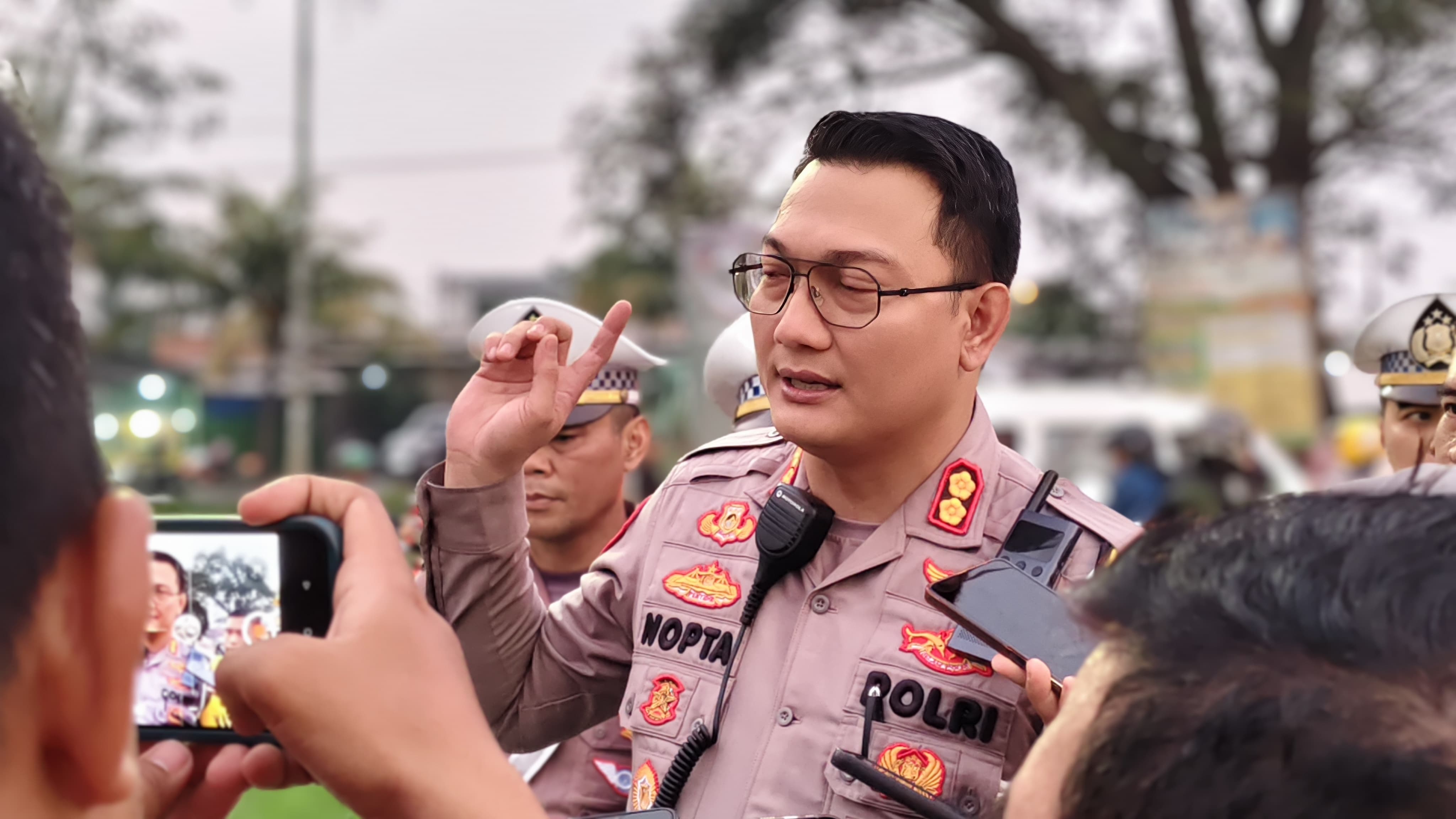 Polisi Rekayasa Lalulintas di Jalan Raya Cadas-Sangengo-Bayur, Menjadi Kawasan Bebas Macet