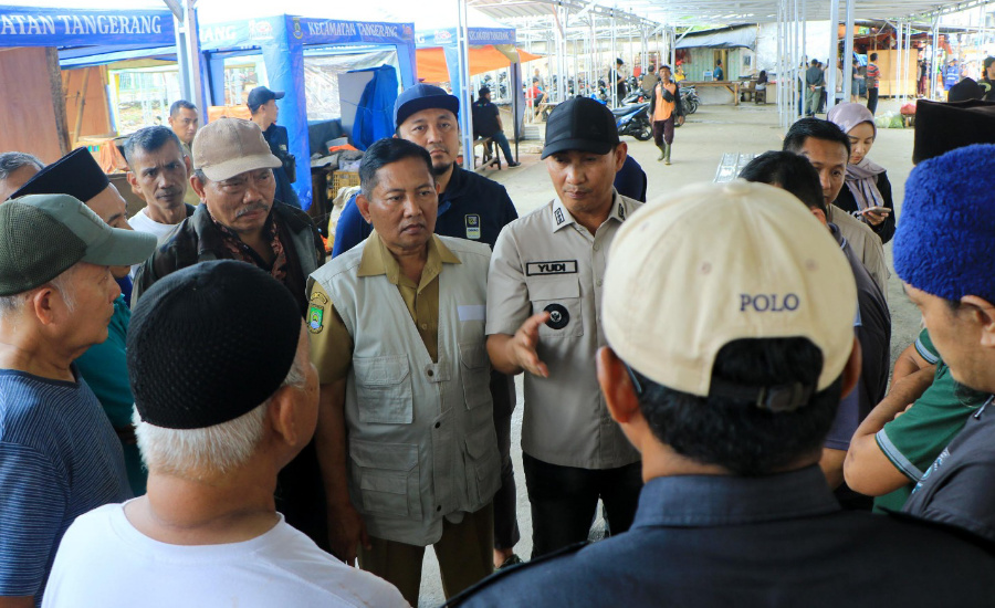 Pedagang Pasar Anyar Dibujuk Segera Pindah ke Pasar Mambo dan Anyar Selatan