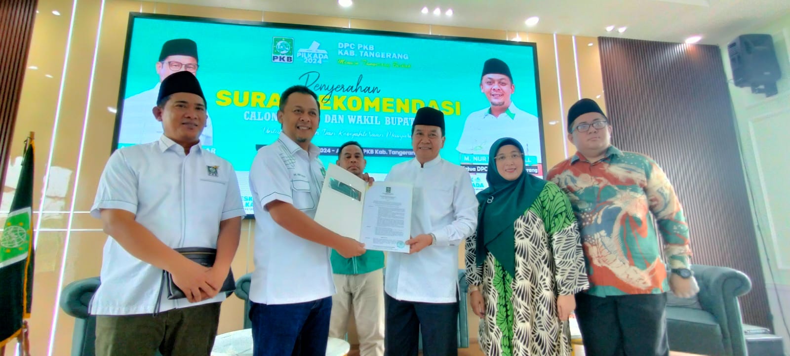 Miliki Genetik NU, PKB Rekom Maesyal dan Intan di Pilbup Tangerang