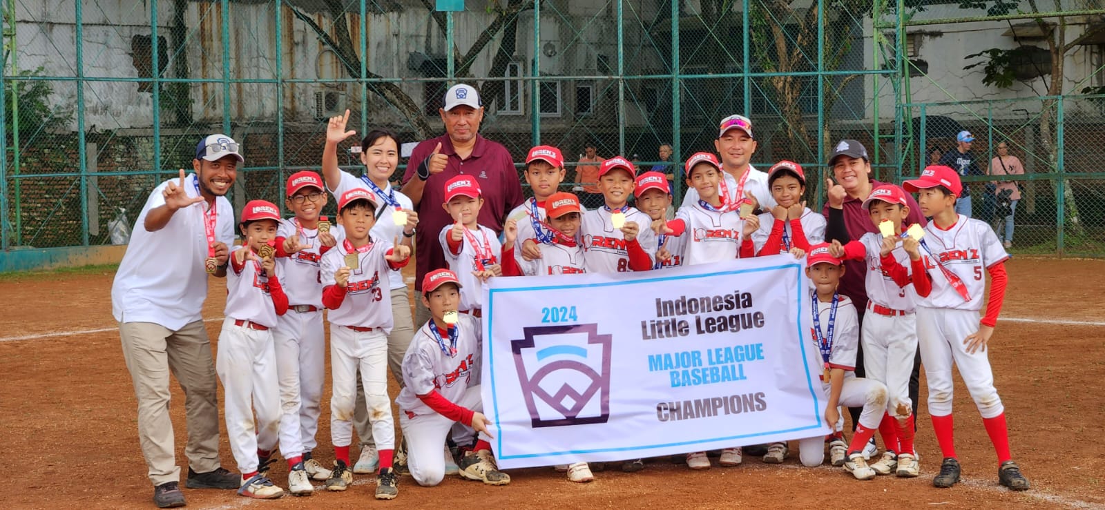 Lorenz Sapu Bersih Gelar Juara, Indonesia Little League 2024