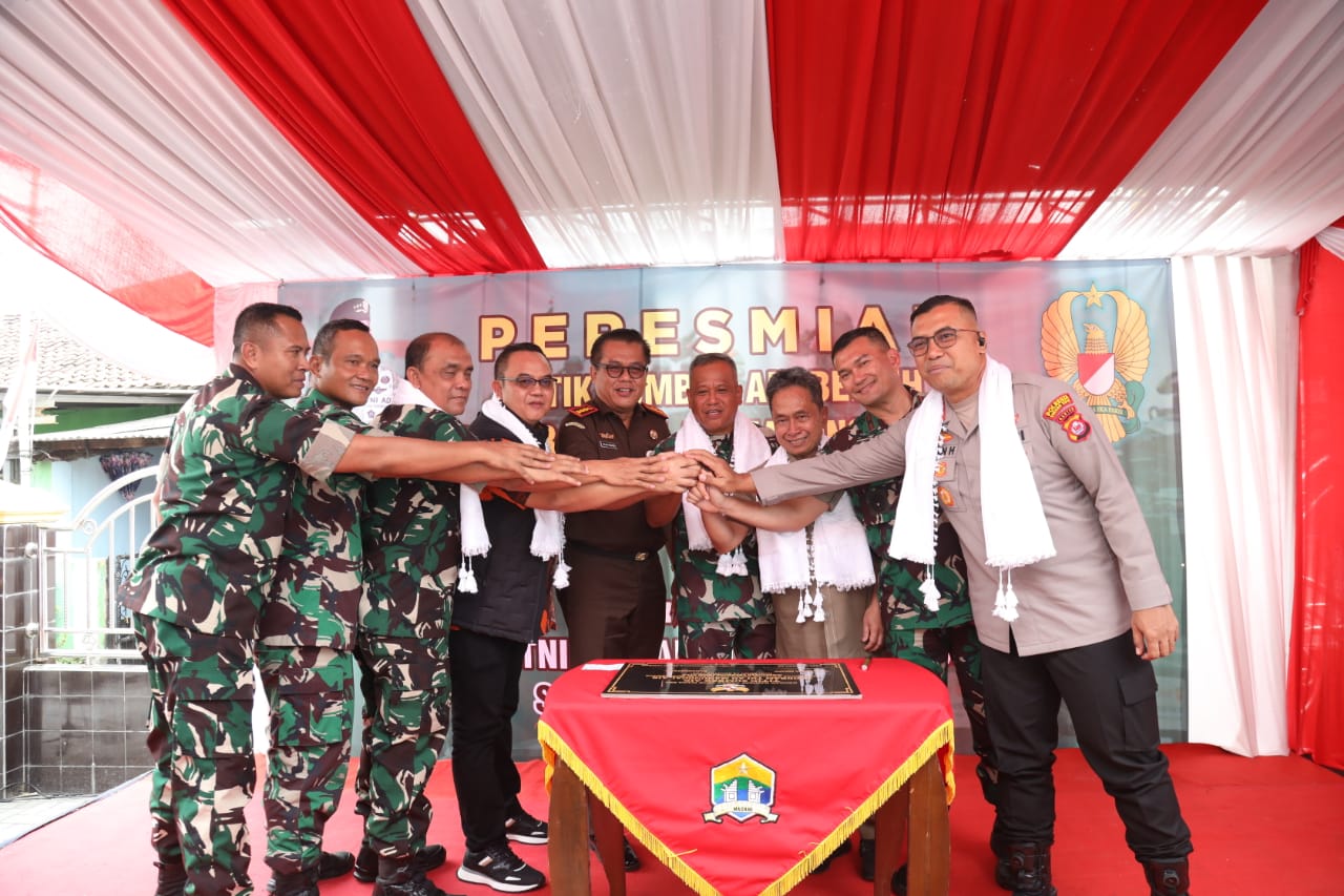 Pemkot Serang Bersama TNI AD Resmikan Sumber Air Bersih di Kasemen