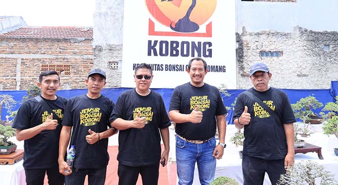 Kobong Rawat Seni Bonsai, Eratkan Persaudaraan Sejak 2020