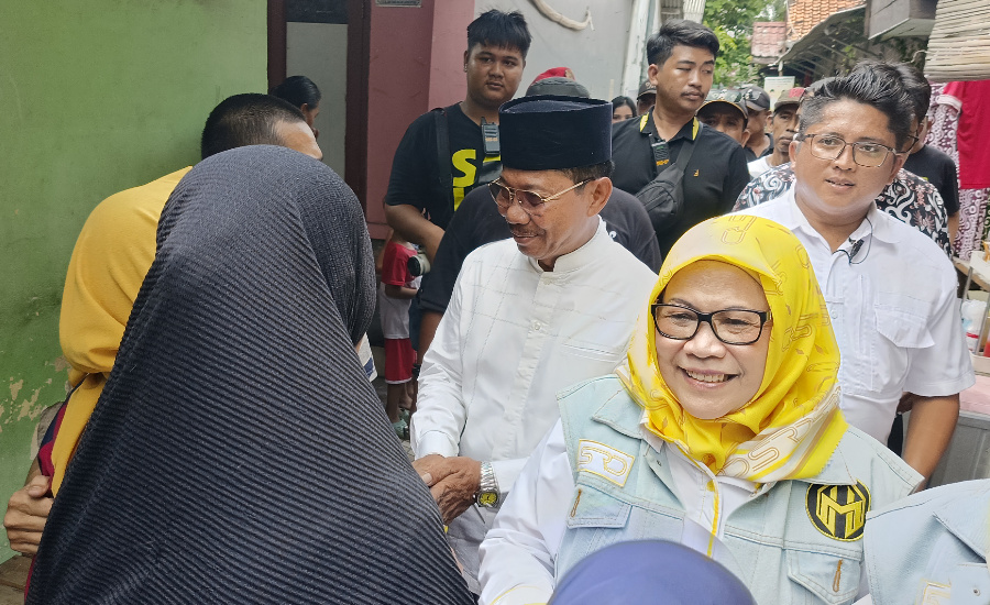 Totalitas Bu Nyai Siap Menangkan Sachrudin-Maryono di Pilkada 2024