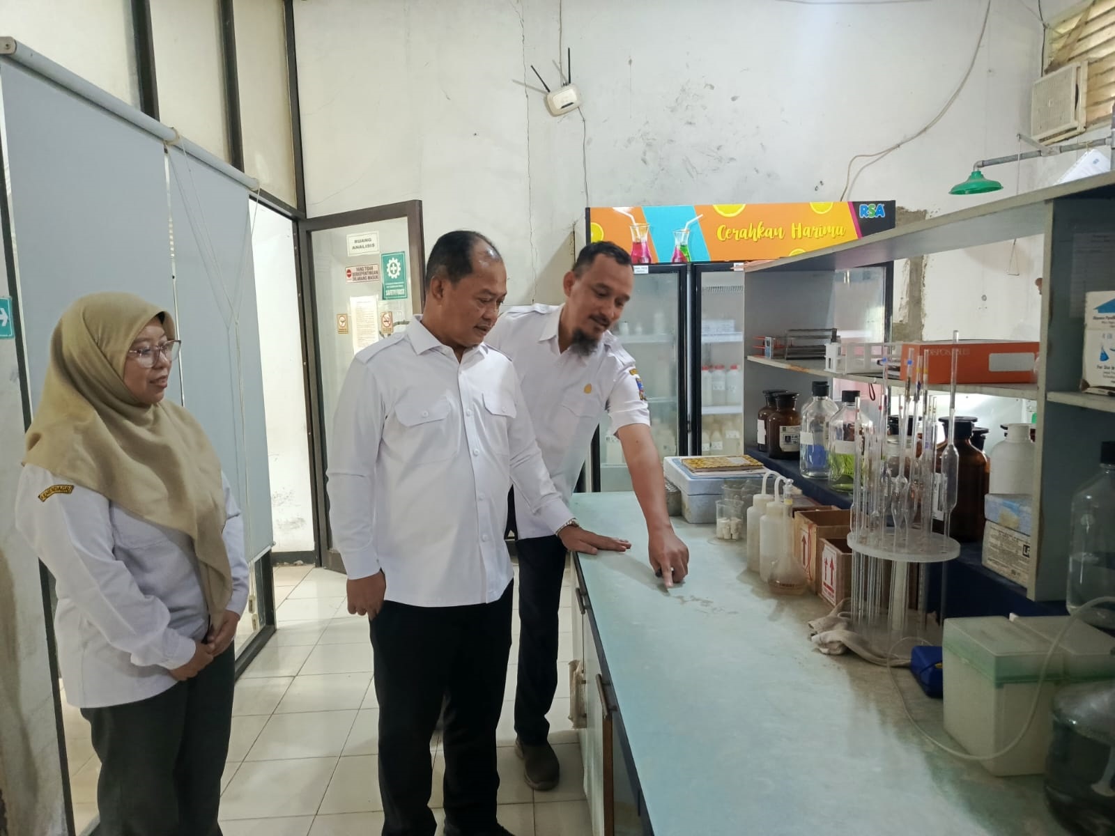 Najib Ingin UPTD Laboratorium DLH Jadi BLUD