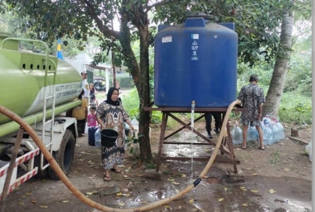 Tiga Lokasi di Kelurahan Keranggan Masih Kekurangan Air Bersih