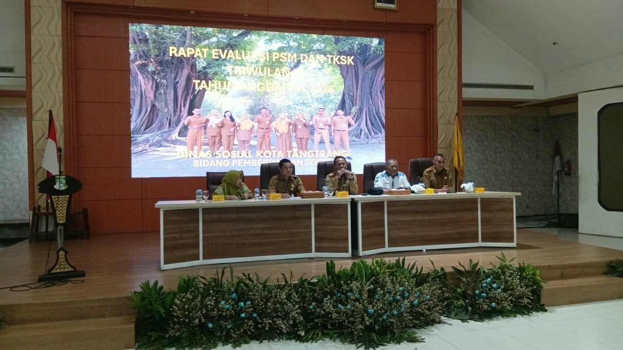 Dinsos Kota Tangerang Evaluasi Peran PSM, Perkuat Pelayanan Sosial