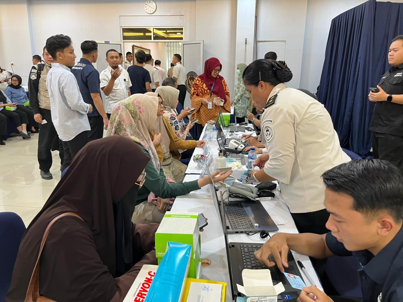 Imigrasi Soetta Gandeng Puskesmas Jurumudi Baru