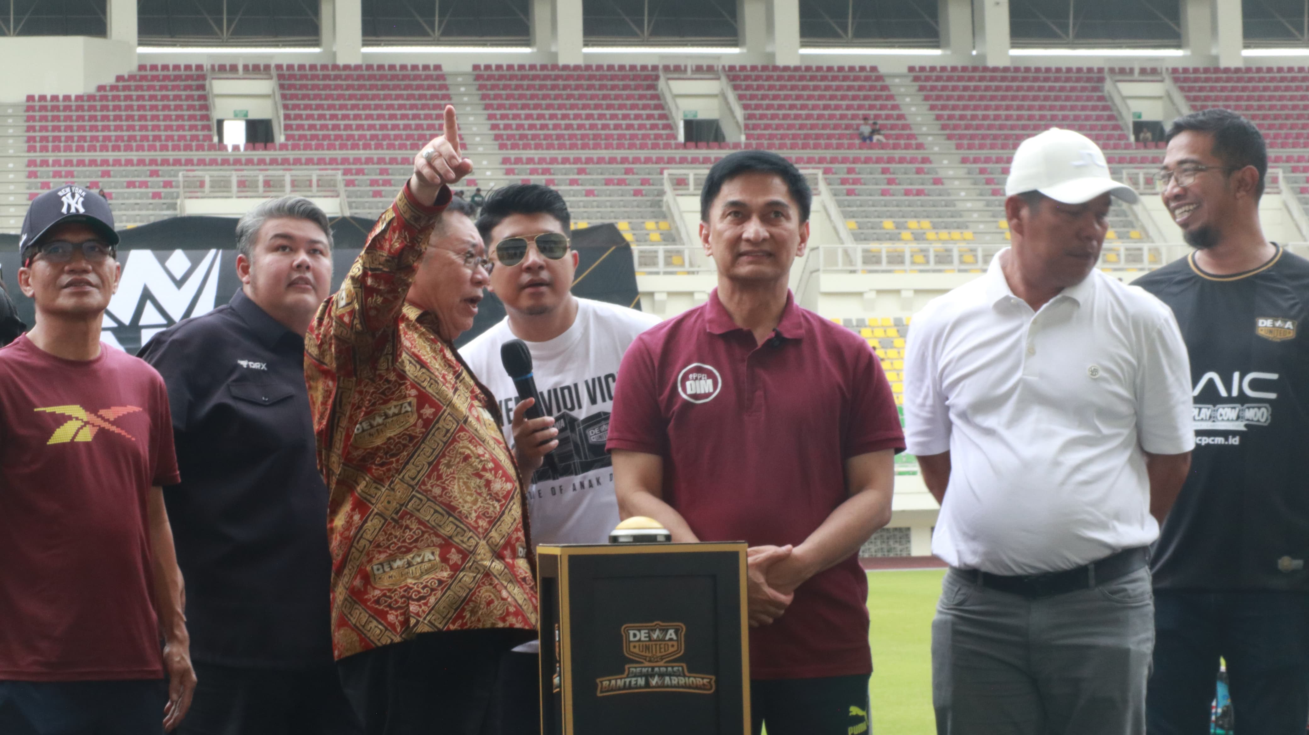 Dewa United FC Deklarasikan BIS Sebagai Stadion Utama