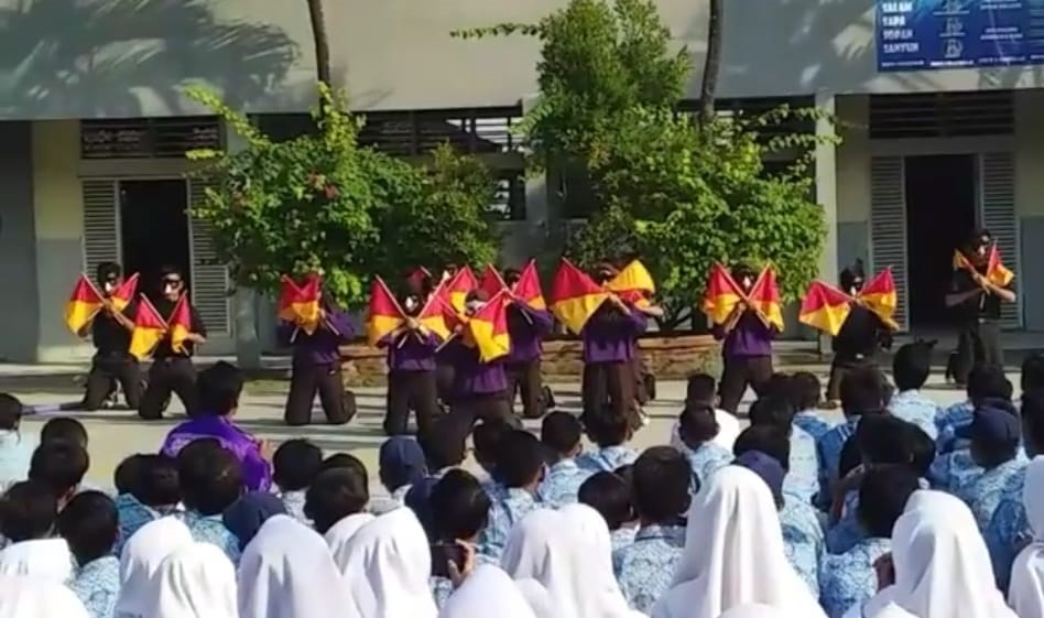 Semua Siswa Baru Wajib Ikut Ekskul, Unjuk Kemampuan Tim Ekstrakurikuler SMPN 1 Pakuhaji Saat MPLS