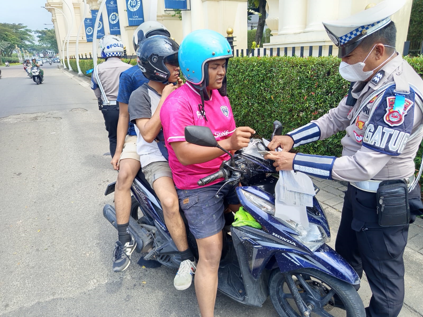 Operasi Patuh Maung, Jumlah Tilang Manual Meningkat
