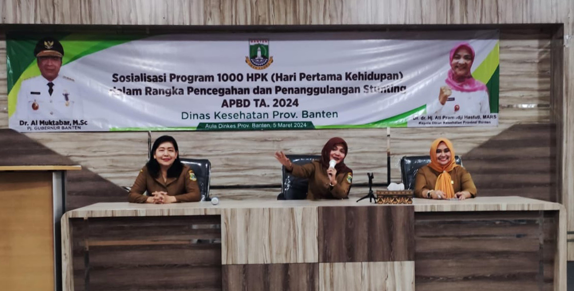 Tanggulangi Stunting, Dinkes Banten Fokus Sosialisasi Program 1.000 HPK