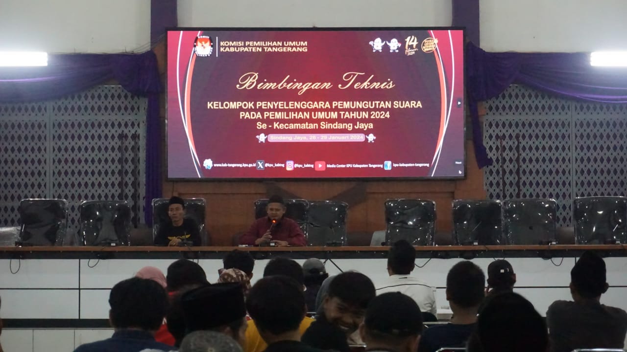 Muspika Sindang Jaya Sediakan Videotron untuk Nobar Piala Asia U-23 Indonesia vs Uzbekistan