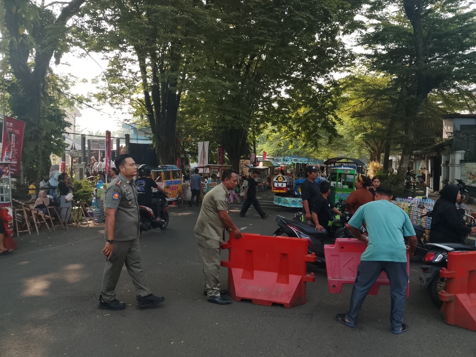 Alun-Alun Rangkasbitung Steril PKL