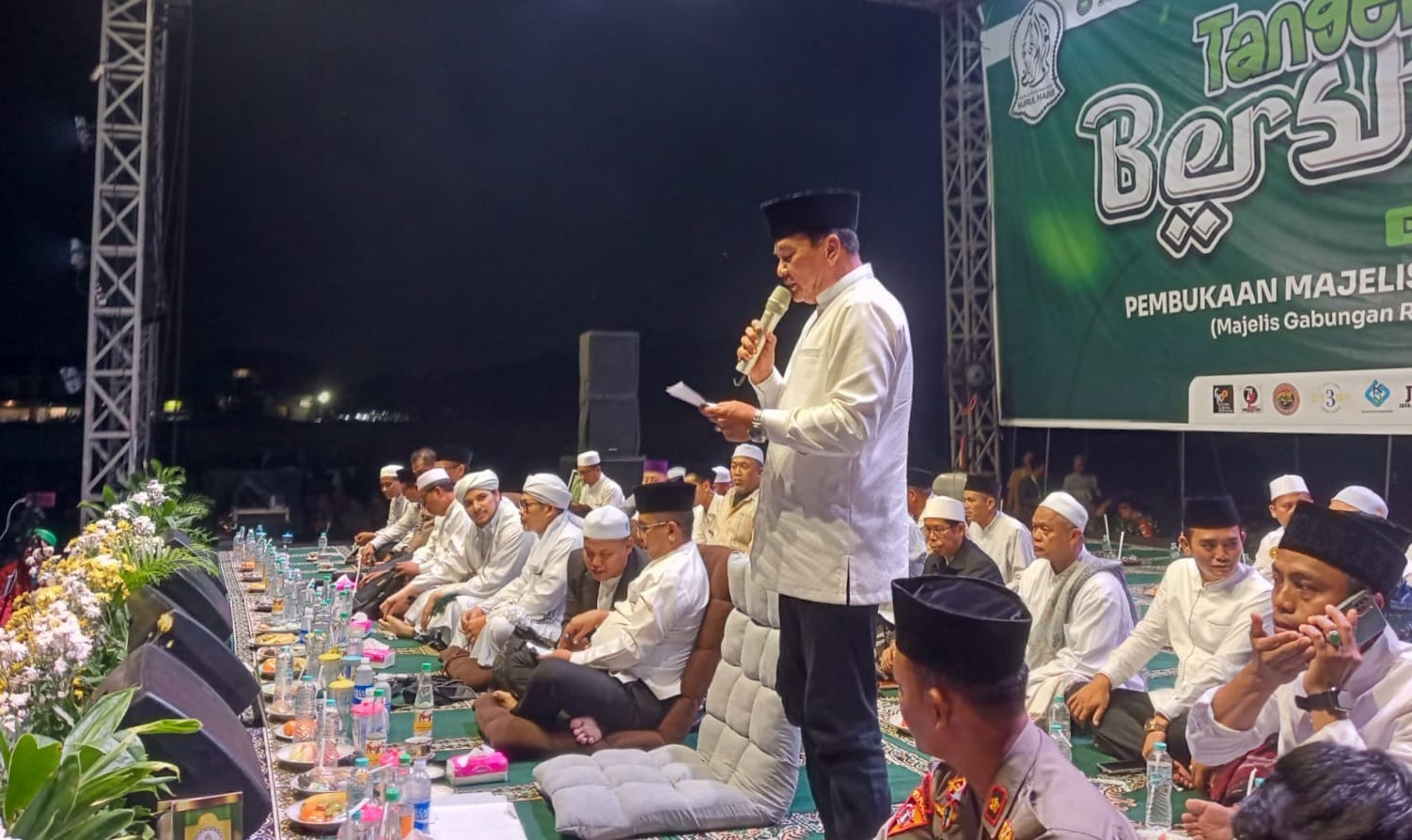 Gubernur Banten dan Bupati Tangerang Ikut Zikir Salawat di Rajeg