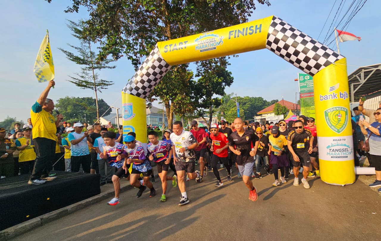 Road To Tangsel Marathon 2024 Dimulai Dari Pondok Aren