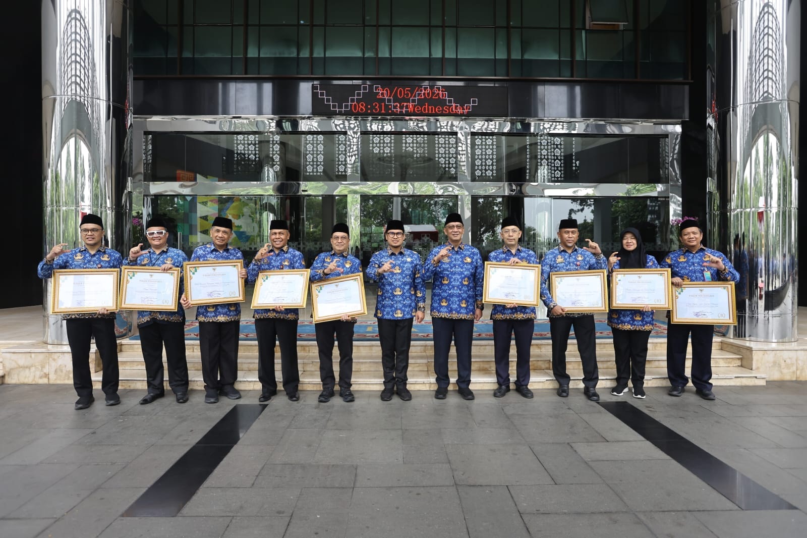 Setda Jadi OPD Terbaik Kearsipan