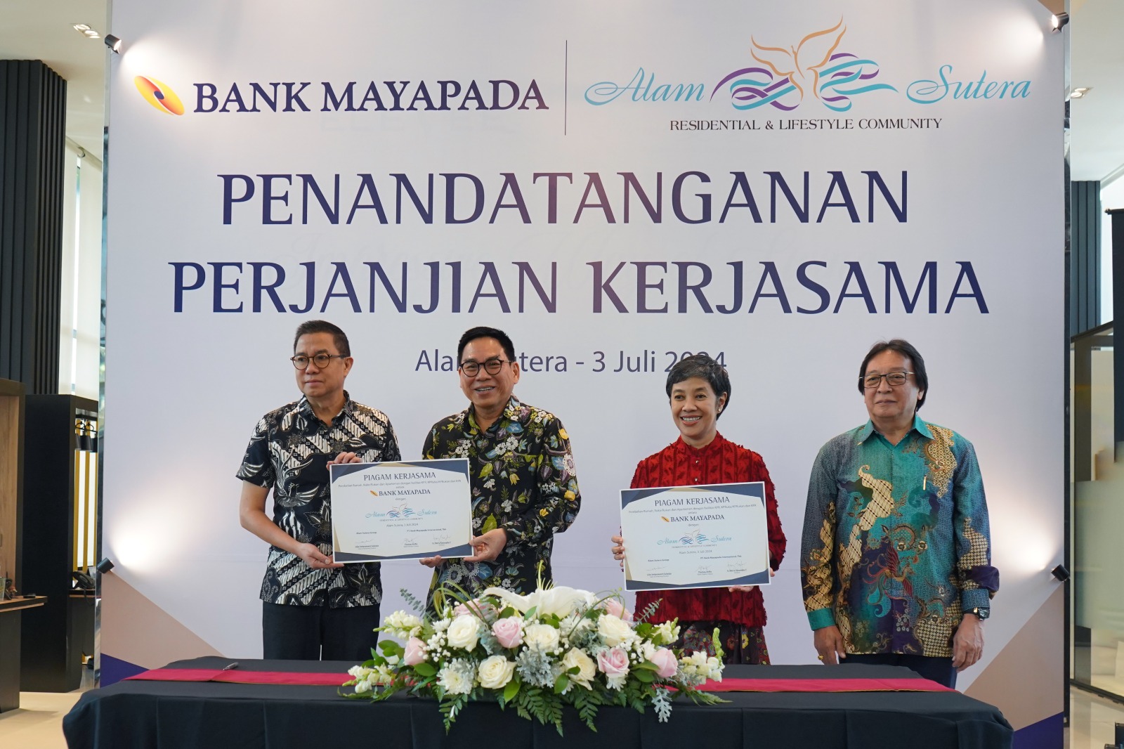 Alam Sutera Group Bangun Kerja Sama dengan Bank Mayapada