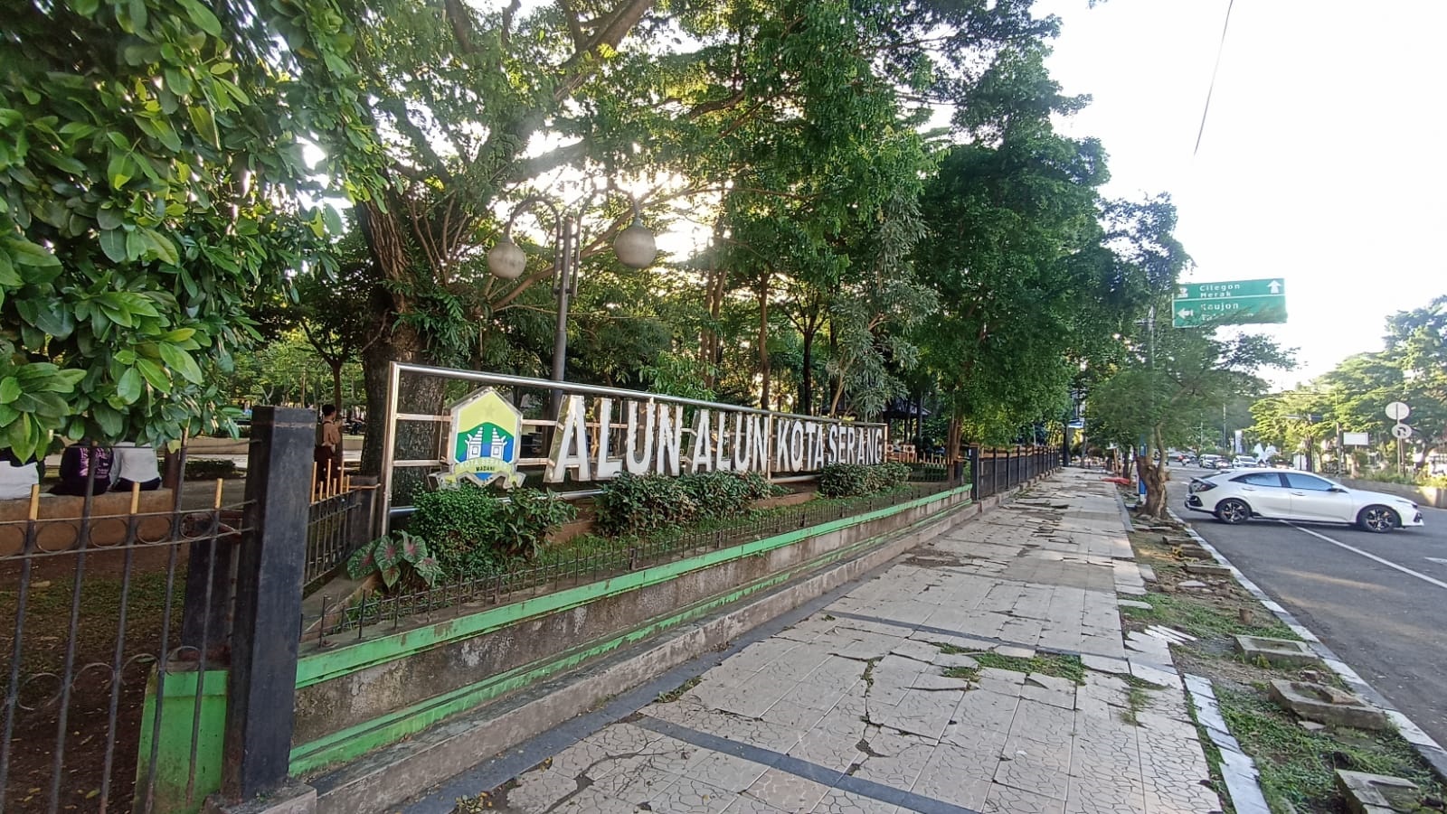 Alun-alun Kota Serang Mulai Dibangun April