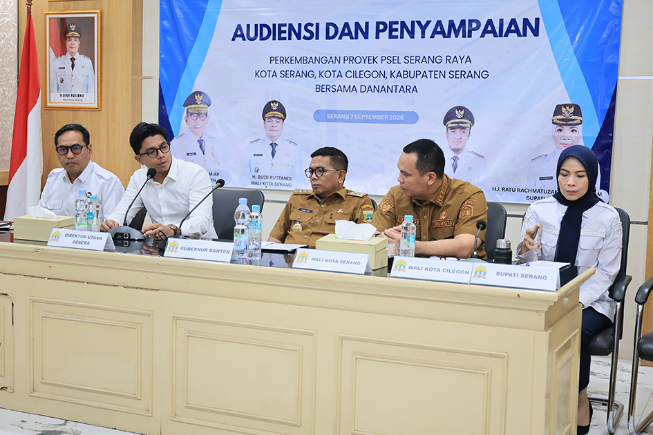 PSEL Serang Raya Ditarget Mulai Dibangun Akhir Tahun