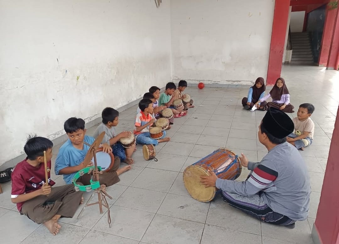 SDN Bojong Renged I: Ekskul Marawis Banyak Diminati Siswa