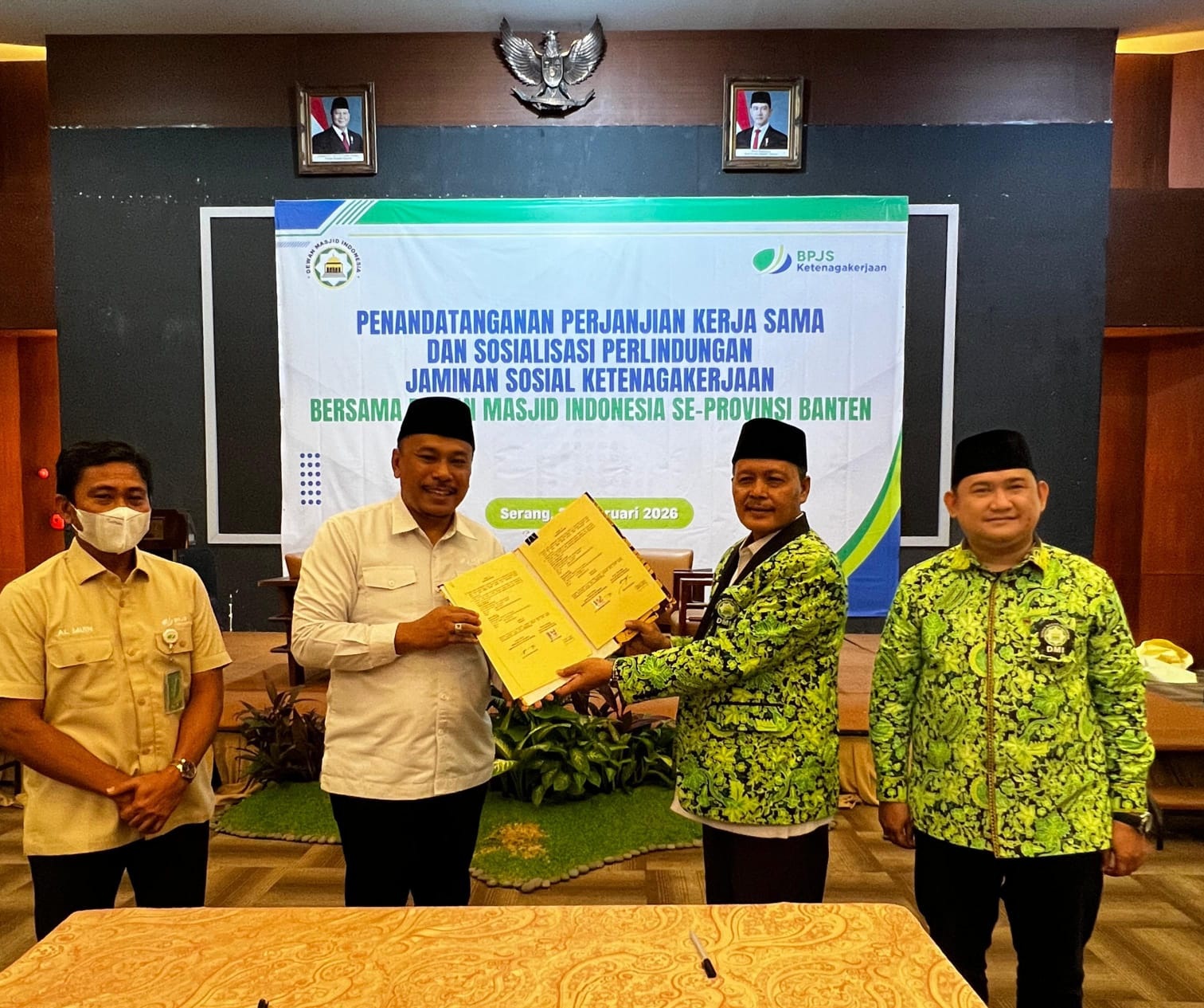 Marbot dan Pegiat Masjid Dilindungi Jamsostek