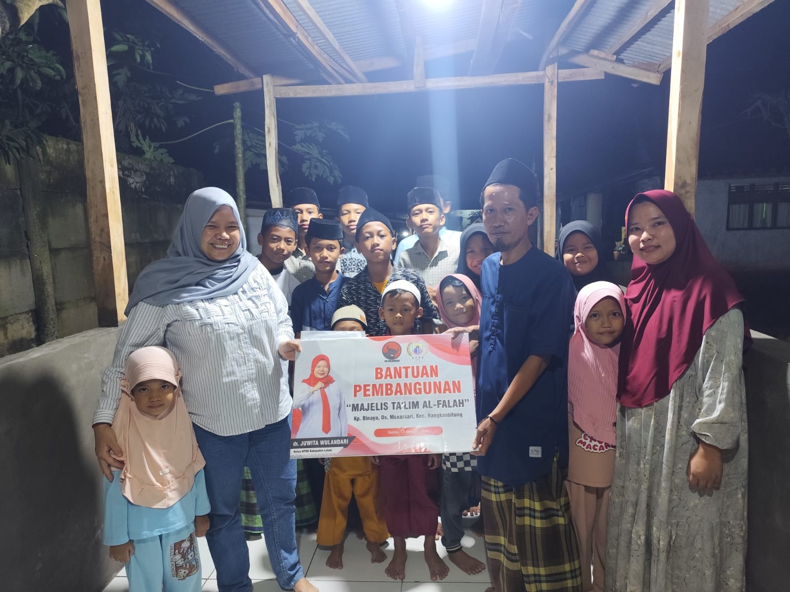 Ketua DPRD Bantu Renovasi Gedung TPQ