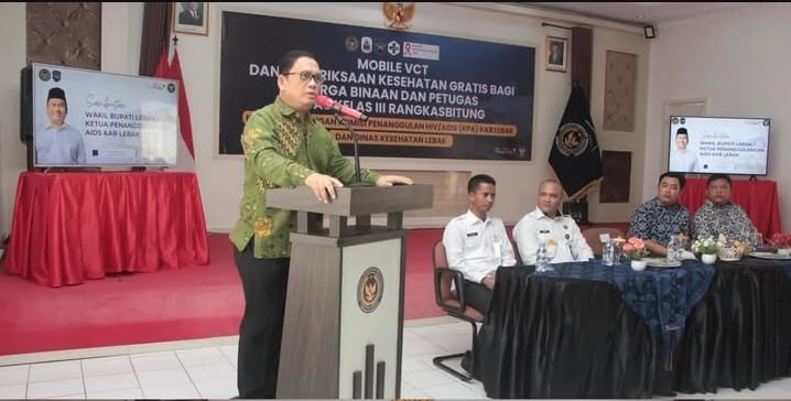 Warga Binaan Lapas Rangkasbitung Dapat Layanan Kesehatan Gratis