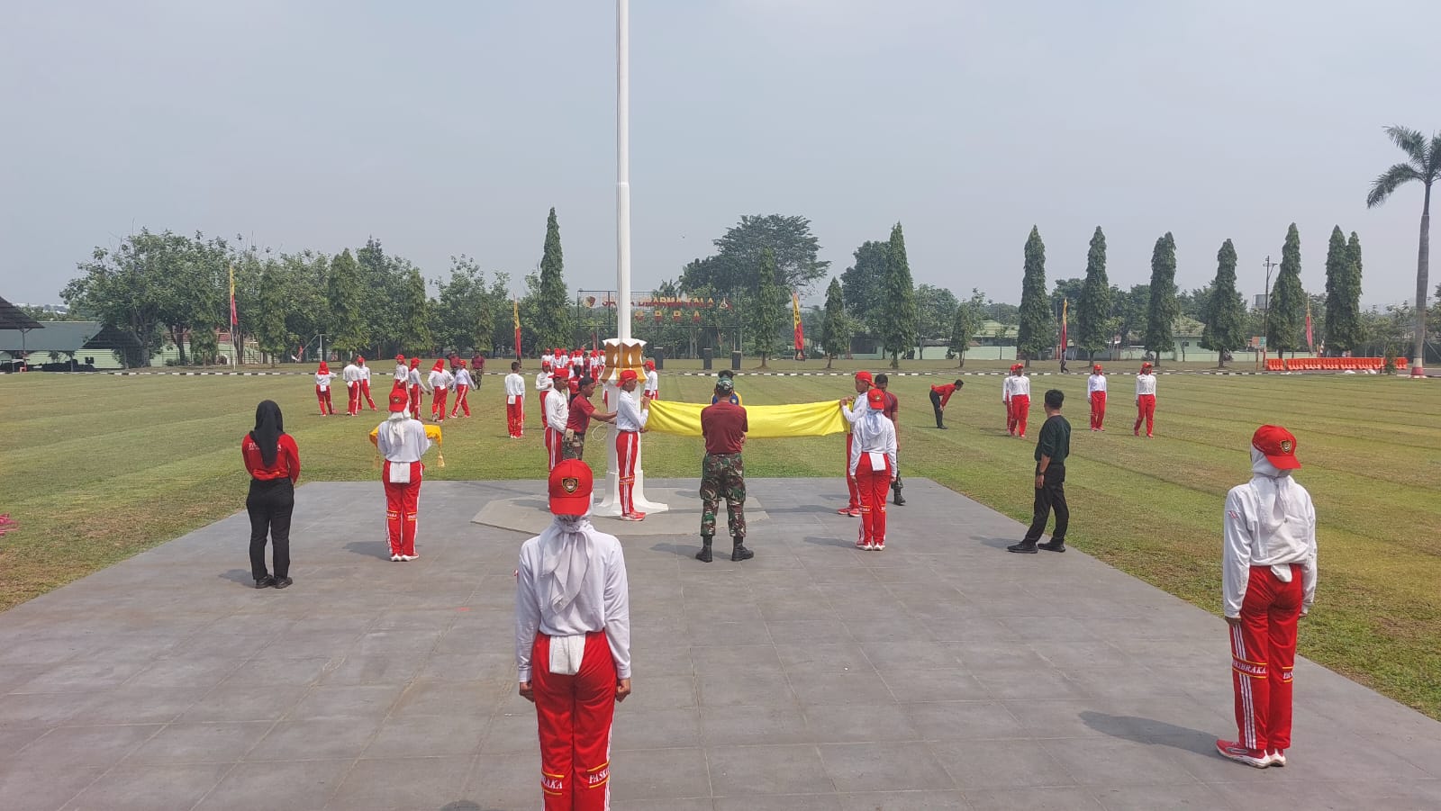 Calon Paskibra Jalani Pemusatan Latihan