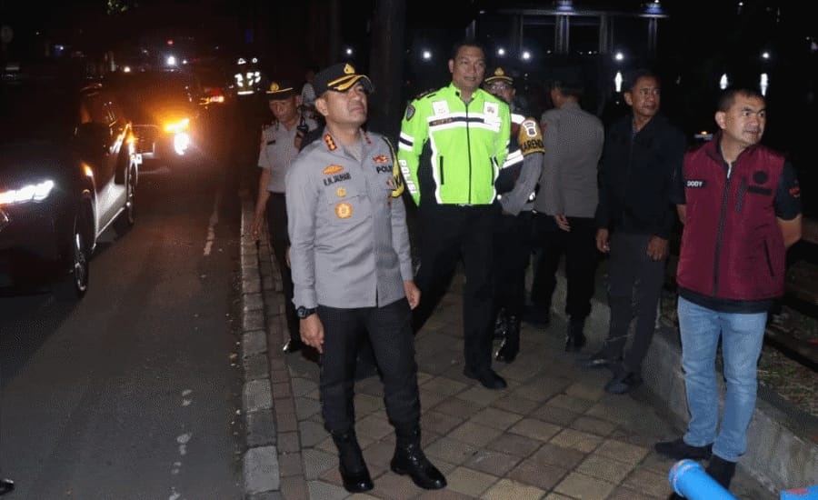 Kapolres Metro Tangerang Pimpin Operasi di Titik Rawan