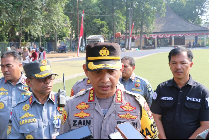 Polres Metro Tangerang Kerahkan 530 Personil Gabungan Pendaftaran Bacalon Wali Kota dan Wakil Wali Kota 