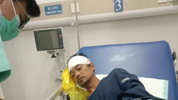 Seorang Karyawan Dibegal di Jalan Raya Kukun-Doan