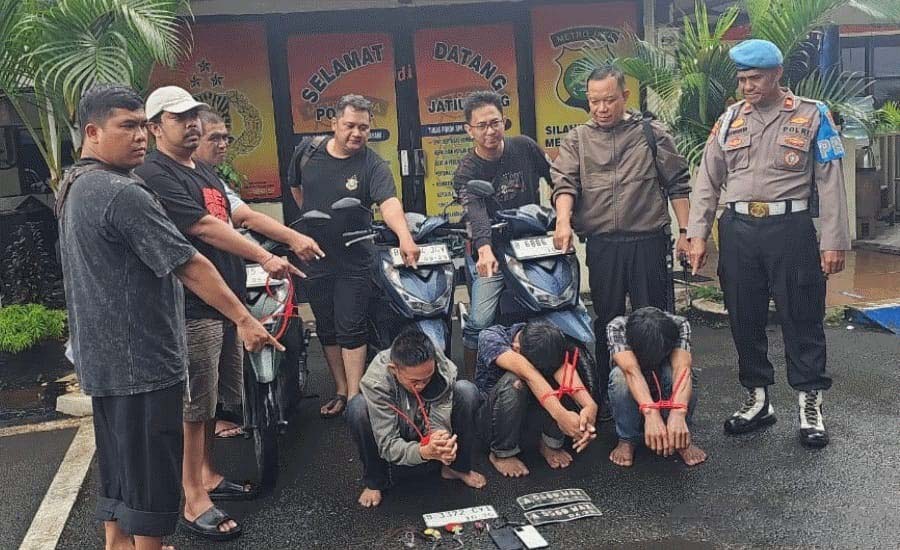 Polisi Tangkap Komplotan Curanmor 