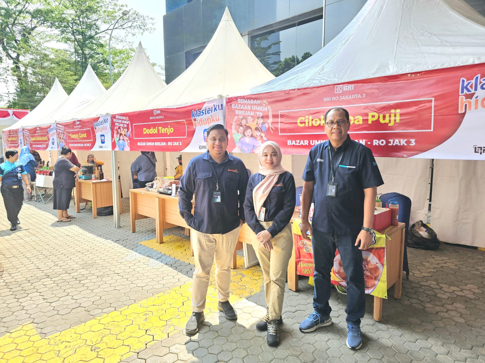 BRI Regional Office Jakarta 3 Gelar Bazar Brilian UMKM 2024