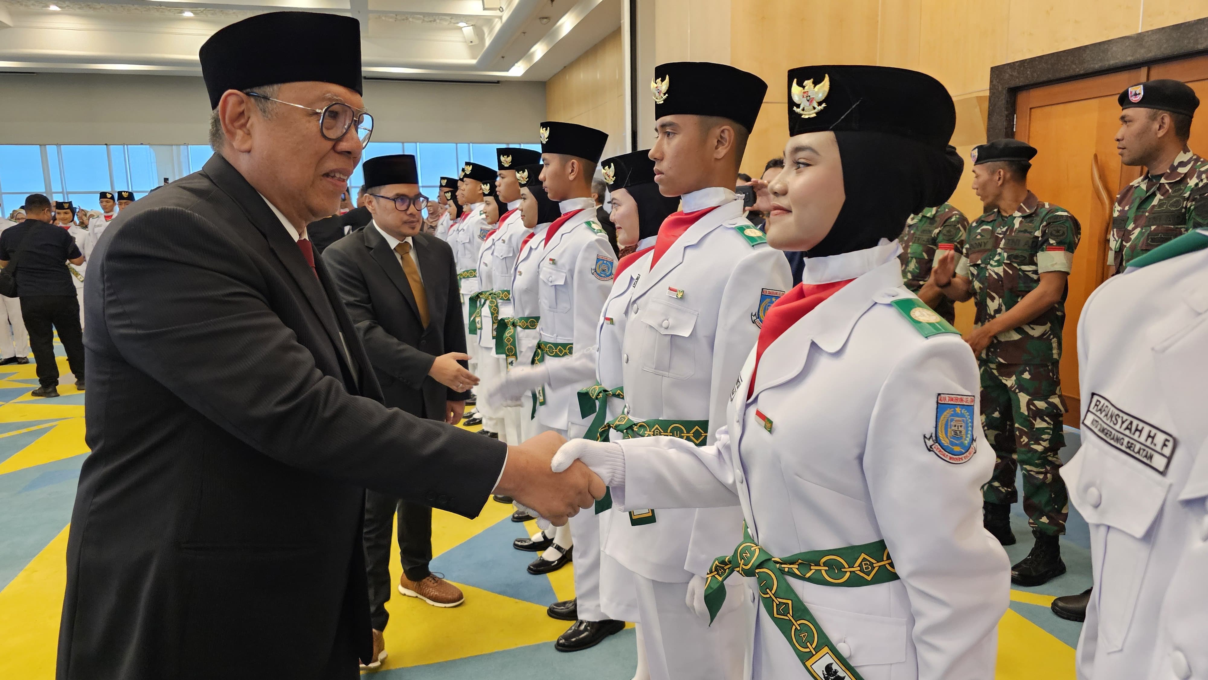 50 Paskibraka Tangerang Selatan Dikukuhkan