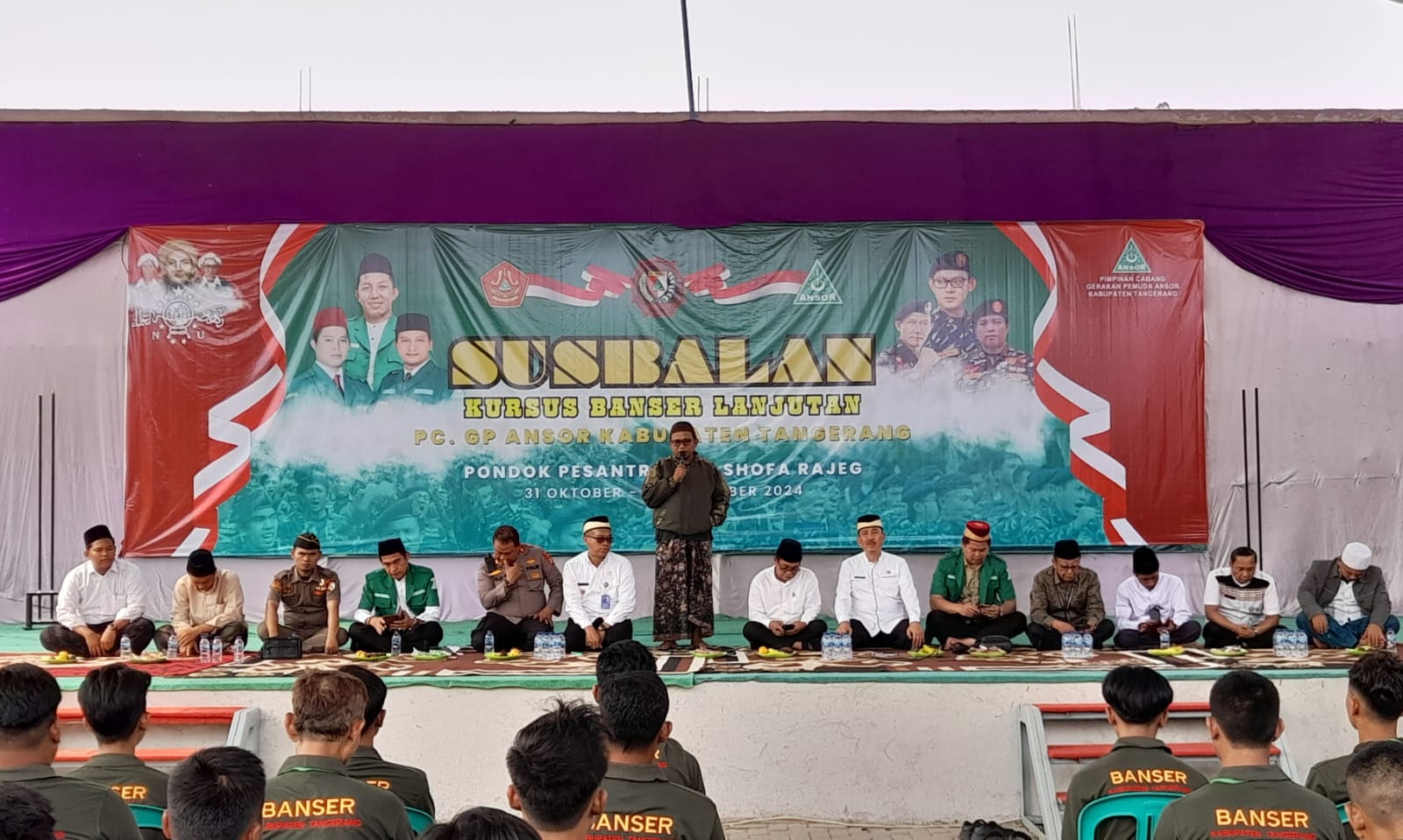 GP Ansor Kabupaten Tangerang Gelar Susbalan di Ponpes Technopreuneur As Shofa Rajeg