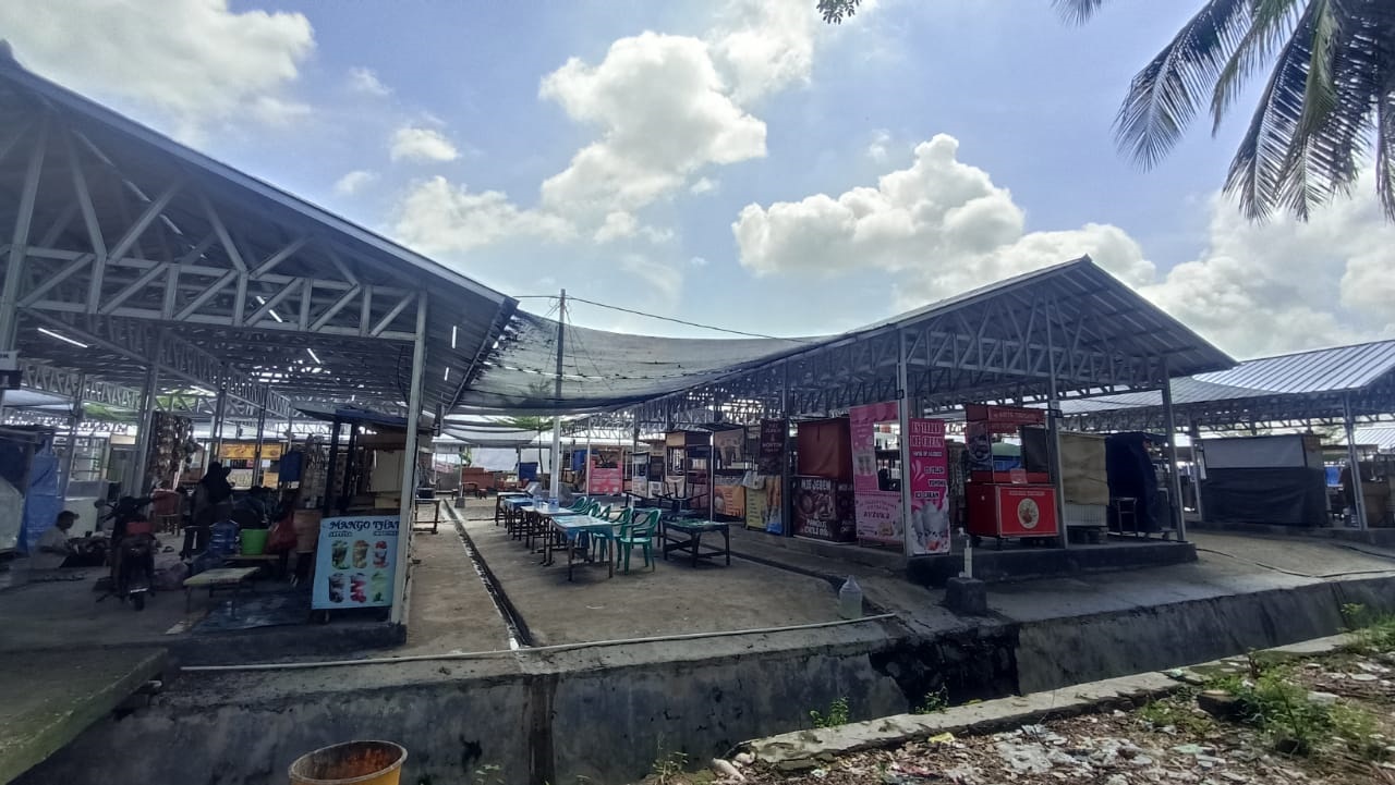 Pujasera Stadion MY Segera Diresmikan, Pedagang Mulai Tempati Kios