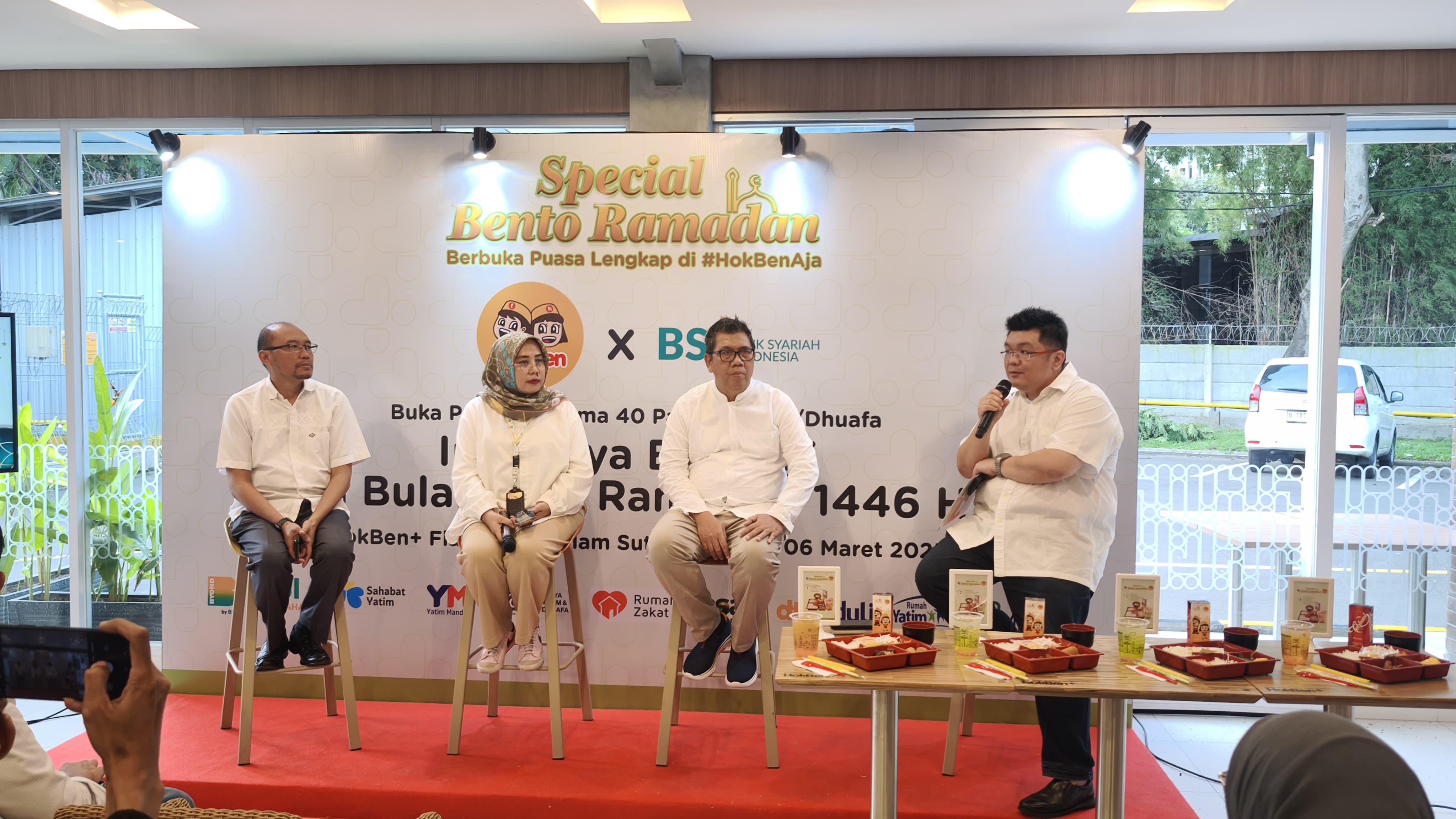 HokBen Hadirkan “Paket lengkap” dan  peluncuran Program “Indahnya Berbagi di Bulan Suci Ramadan”