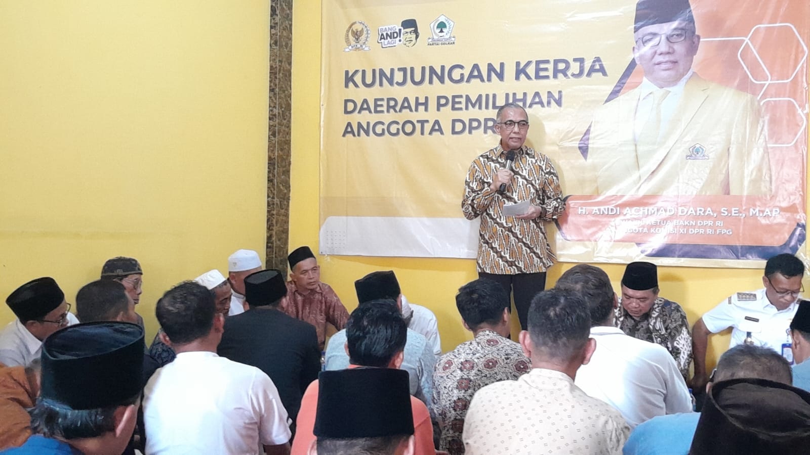BAKN Perbaiki Sistem Subsidi Listrik, Kunker Dapil Anggota DPR RI Andi Achmad Dara di Kecamatan Rajeg