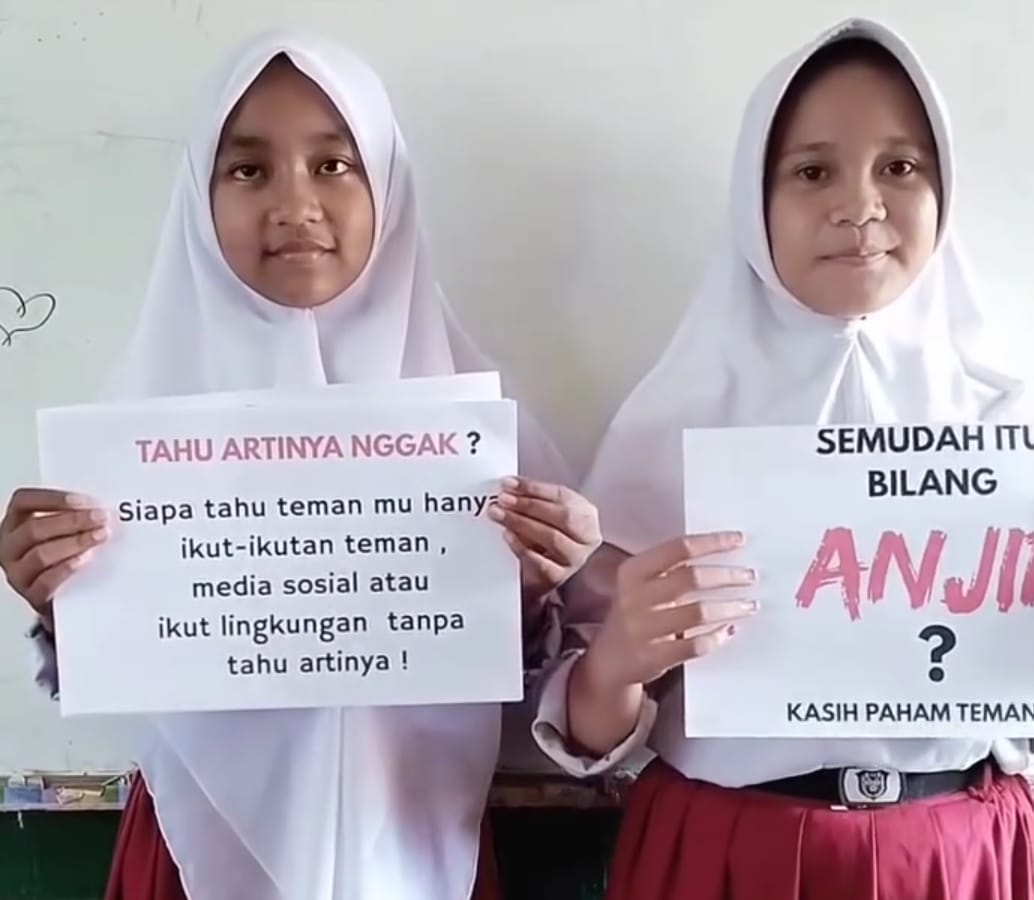 SDN Pagenjahan: Stop Penggunaan Kata Berkonotasi Kasar