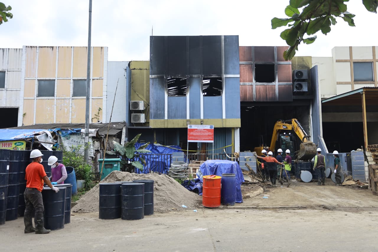 Tujuh Saksi Kebakaran Gudang Pestisida Diperiksa