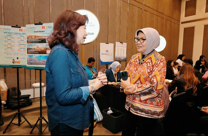 BNI Catat Kenaikan Transaksi Nasabah Premium di Private Event BNI - Emirates Travel Fair 2025