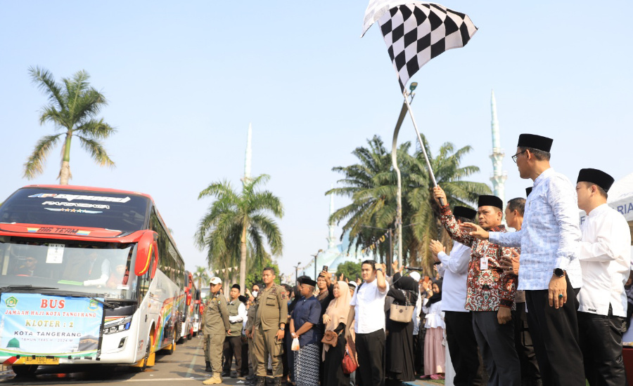 Tahun Ini, 1.762 Jemaah Haji Asal Kota Tangerang Diberangkatkan 