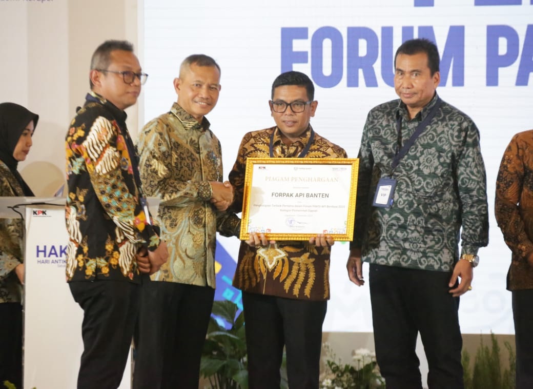 Pemprov Banten Raih Juara 1 FORPAK API Nasional