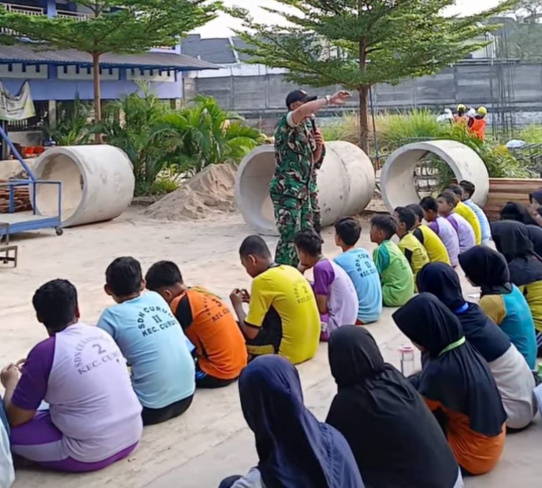 SMPN 3 Curug: Peserta MPLS Diberi Materi Bela Negara