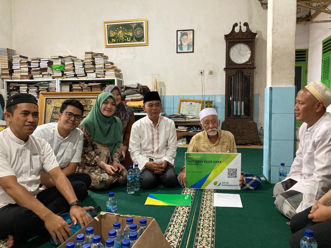 BPJS Ketenagakerjaan Lindungi Abuya Muhtadi Lewat Program Jamsostek